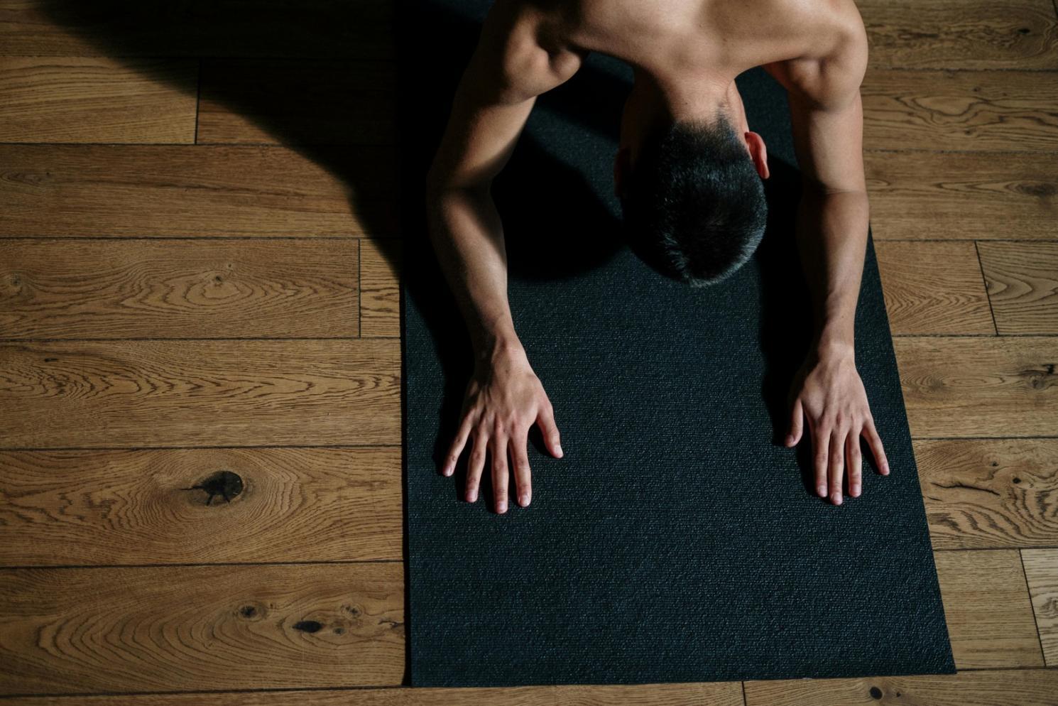 Yoga strap practice