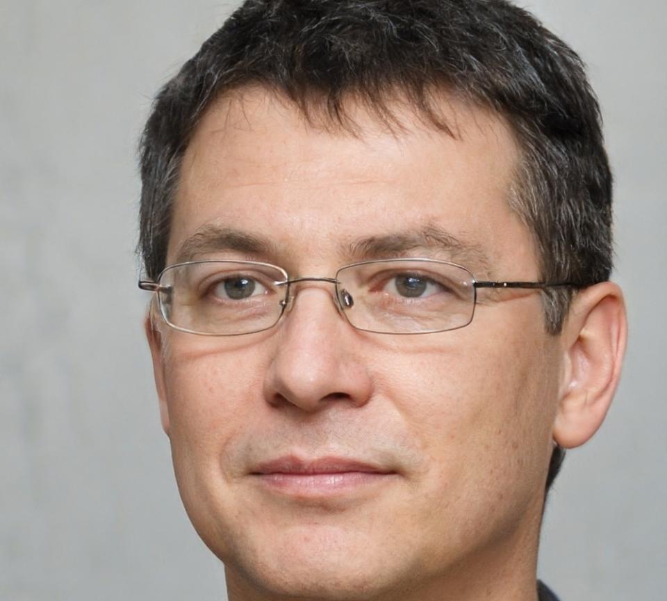 Instruktor jogi Andrzej Zięba